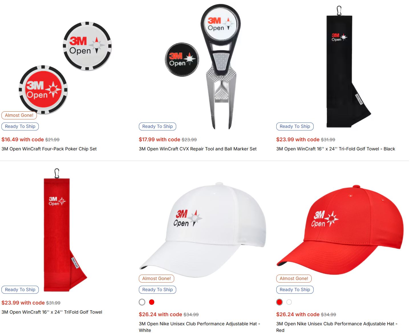 3M Open Merchandise 2025